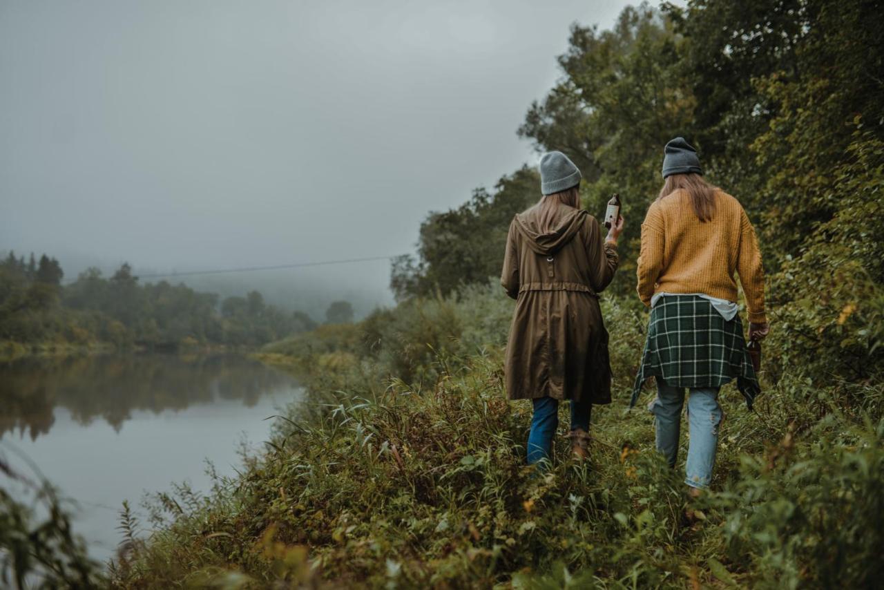ホテル Glempings Klaukas スィグルダ エクステリア 写真